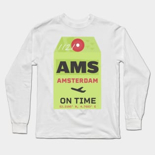 AMS Amsterdam style Long Sleeve T-Shirt